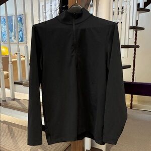 lululemon athletica Men's Black Zip-Up Sweater